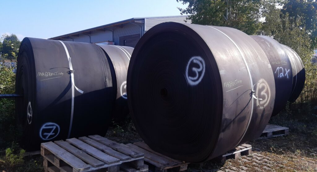 Used Rubber Conveyor Belts for Export - maqbelting.de