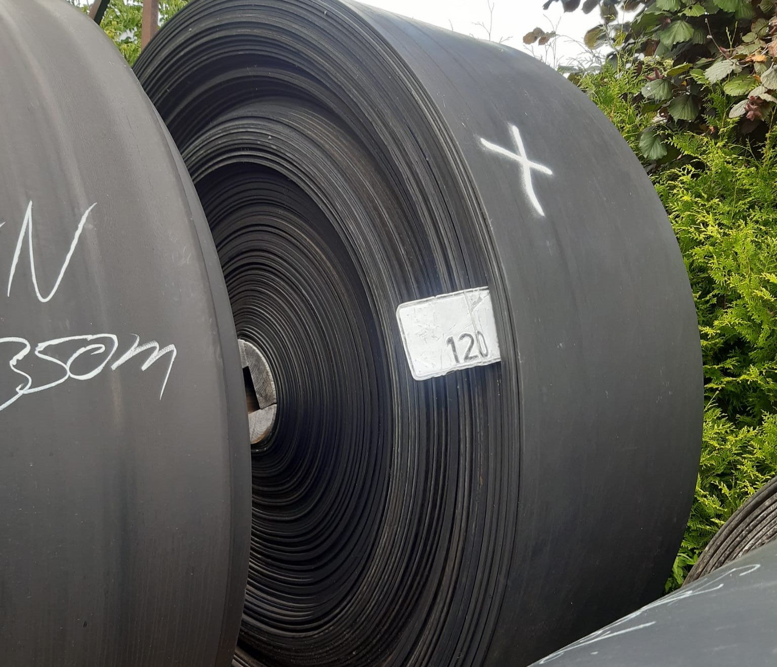 Used rubber conveyor belt for outlet sale